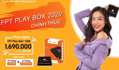 FPT Play Box+ 2020 - Truyền Hình Giọng Nói Thông Minh